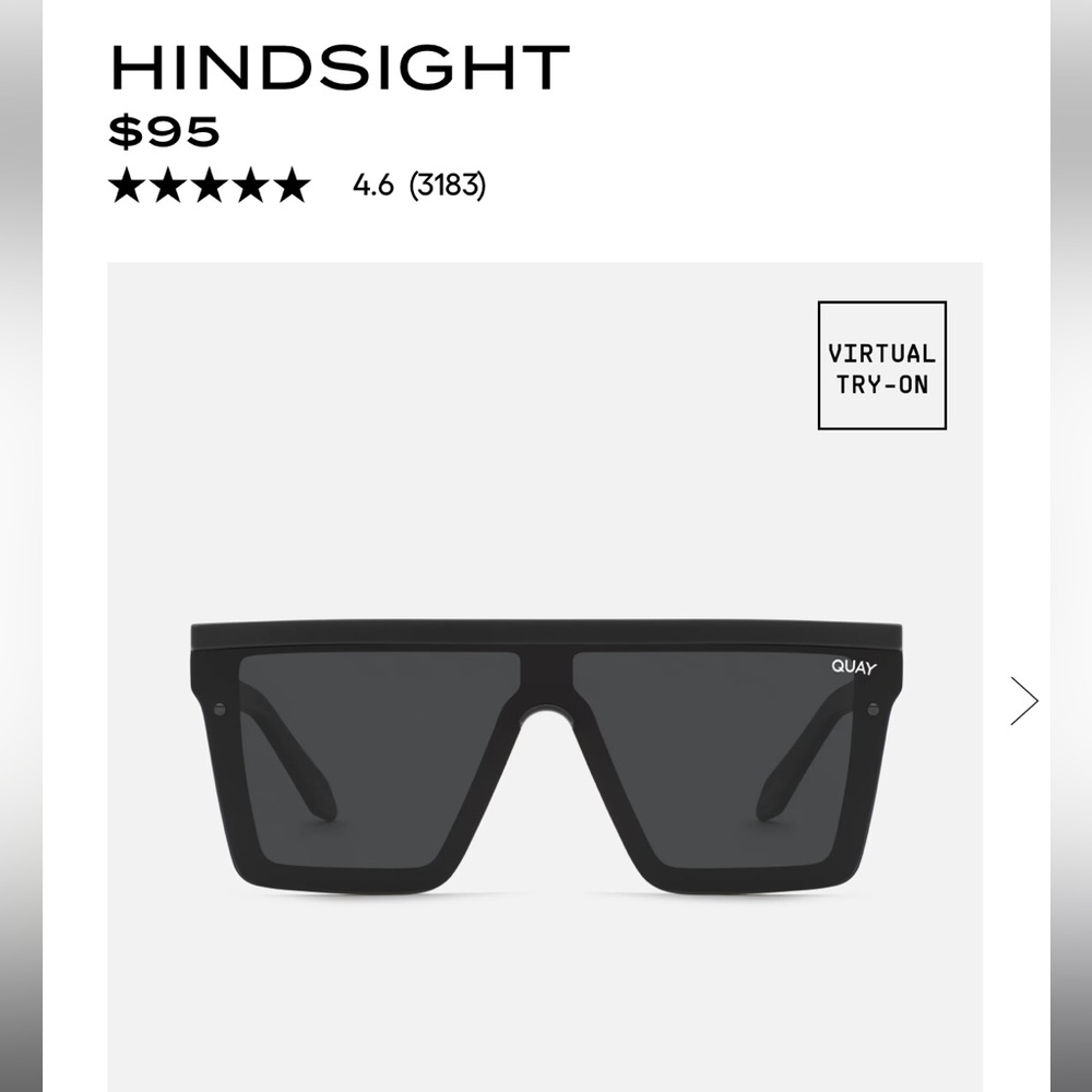 QUAY Hindsight Sunglasses